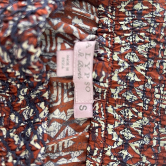 Calypso St. Barth Silk Knee Length Skirt - Picture 4 of 7